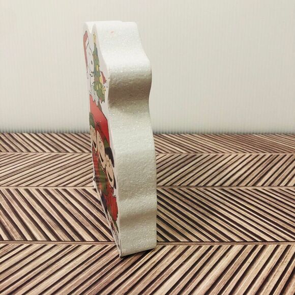 Peanuts Christmas Wood Block Tabletop Decor - Picture 2 of 5